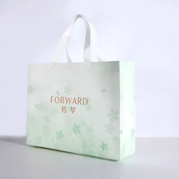 Soft handle of custom nonwoven clothing packaging bag